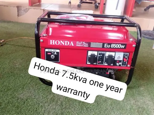 Honda 7.5kva Generator – Long Runtime Stable Output 7.5kva · Photo 1