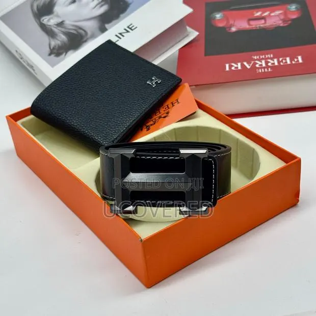 High Quality Belt + Wallet Set · Photo 1