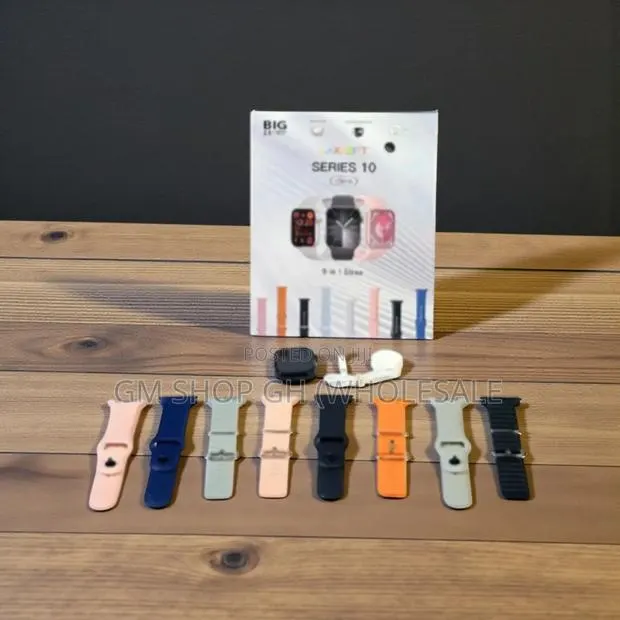 Laxasfit Series 10 Smartwatch 8 in 1 Straps (537388) · Photo 1