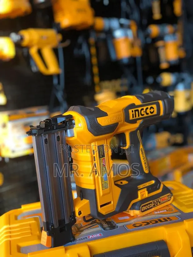 Ingco Lithium-Lon Cordless Brad Nailer 20v - Cbnli5008 · Photo 1