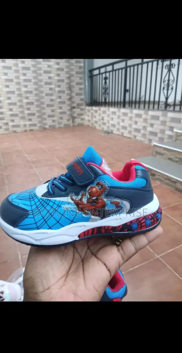 Cartoon Character Children Sneakers