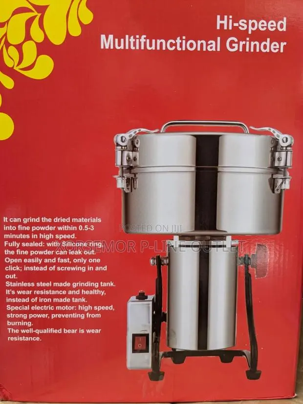 Multifunctional Electric 3000g Machine Spice Grinder Grain Mill-2200w · Photo 1