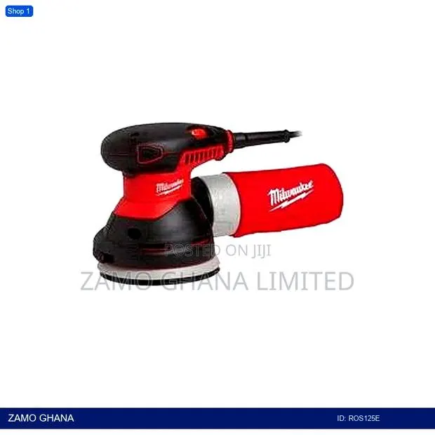 Random Orbital Sander 125mm 5 Inch 300w 12000rpm 26000opm - Ros125e · Photo 1