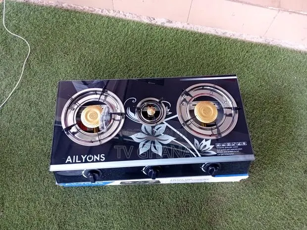 Ailyons 2 Burner Gas Cooker – Modern Design, Efficient Cooking · Photo 1