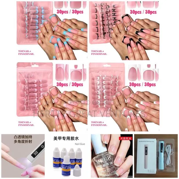 French Tips Nail Set · Photo 1