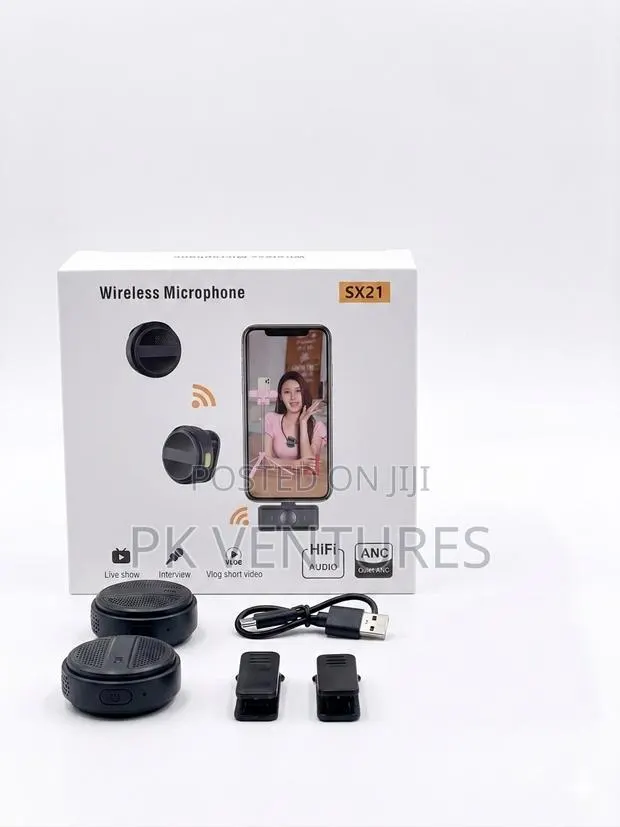 Sx21 Wireless Magnetic Lavalier Microphone · Photo 1