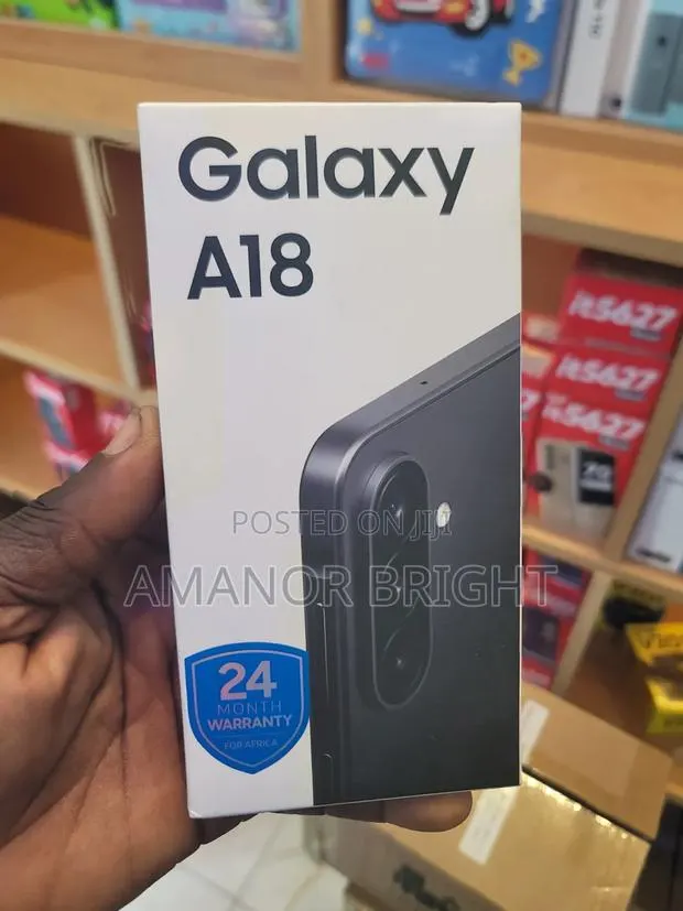 New Samsung Galaxy A18 128 GB Black · Photo 1