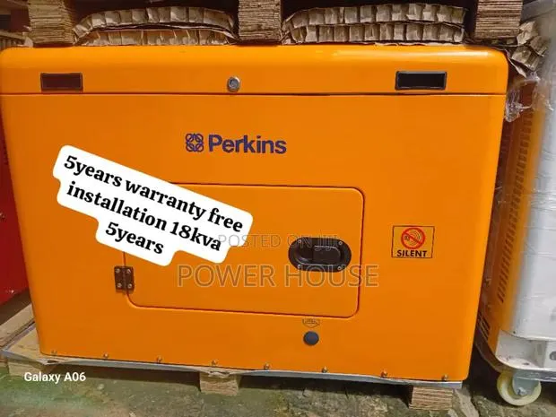 Lumina Vanter 8500watts Perkins Diesel Generator 18kva · Photo 1