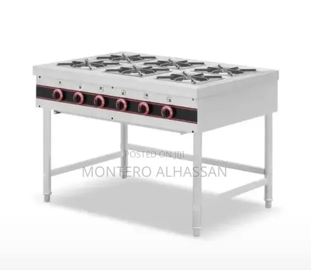 Commercial Gas Cooker 6 Burner · Photo 1