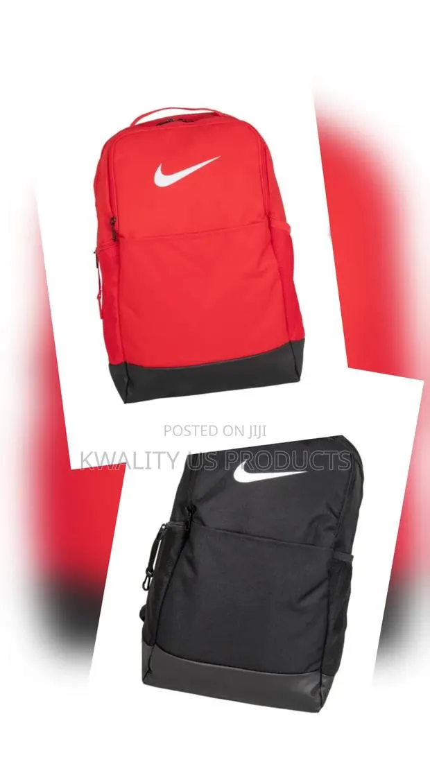 Nike Brasilia 9.5 Training Backpack - Black and Red Colours · Photo 1