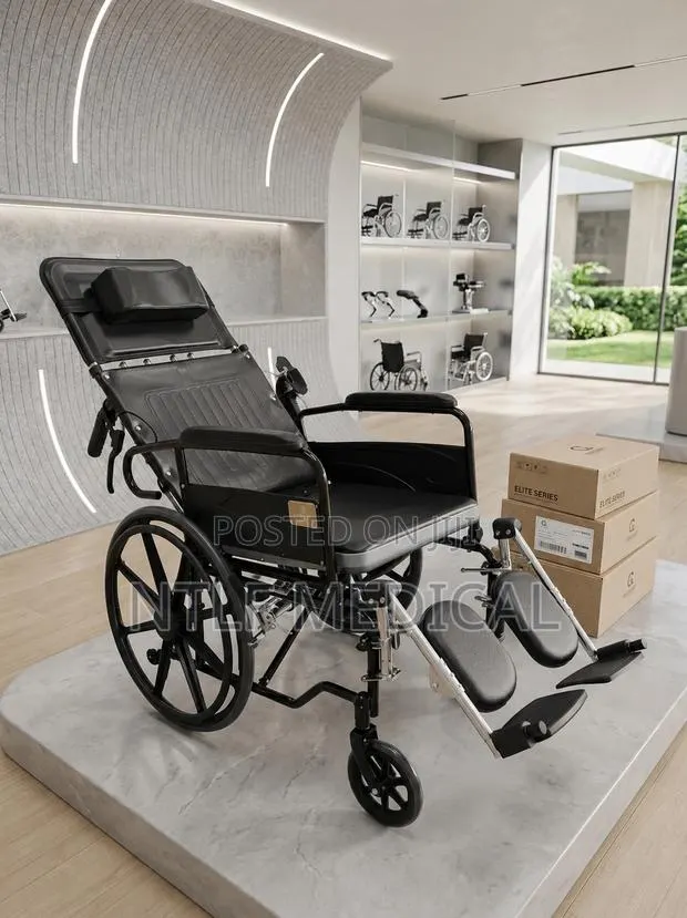 Medicare Wheelchair Commode (Long Back) · Photo 1
