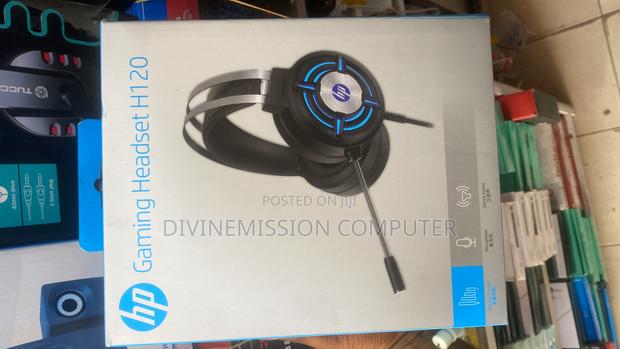 HP H120 Original Gaming Headset With Microphone USB Cable. · Photo 5