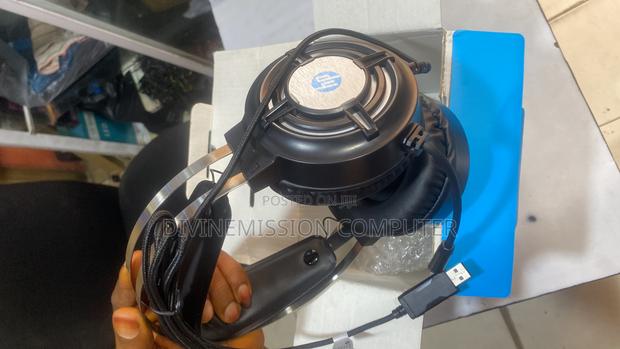 HP H120 Original Gaming Headset With Microphone USB Cable. · Photo 4