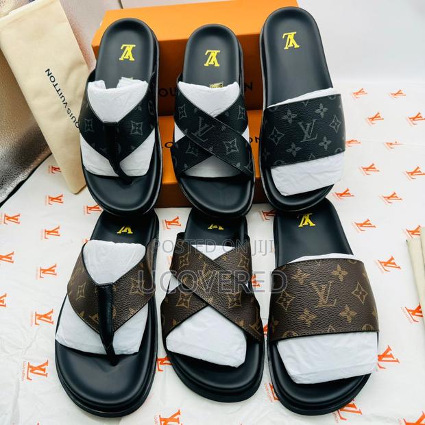 Louis Vuitton Real Leather Slippers · Photo 1