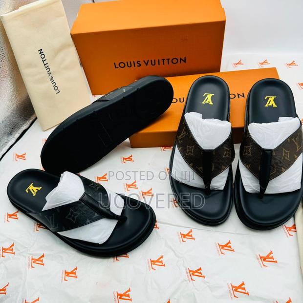 Louis Vuitton Real Leather Slippers · Photo 5