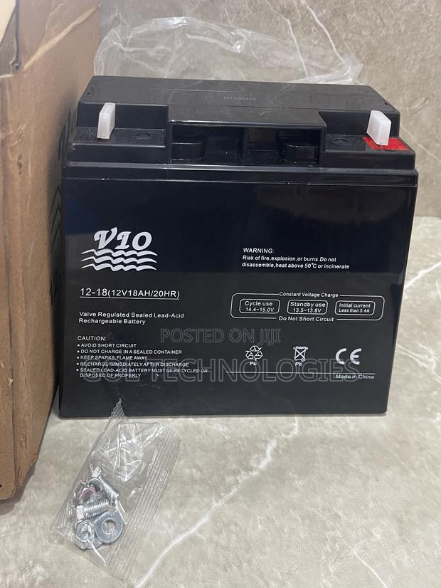 Ups Battery 12-18 Lead-Acid Rechargeable Battery 12 v 18ah · Photo 2