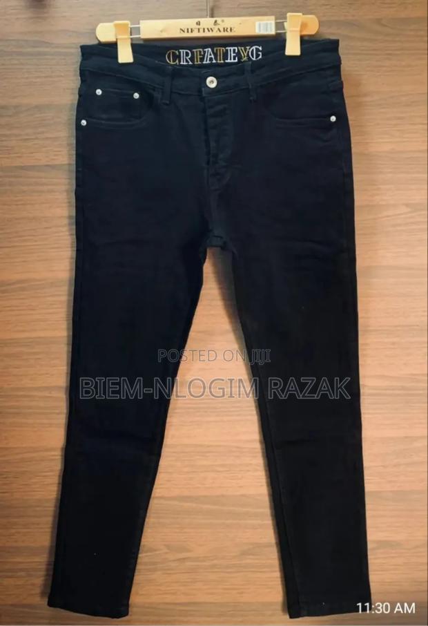 High Quality Zara N Luis Vuitton Black Jeans Trousers Avail · Photo 3