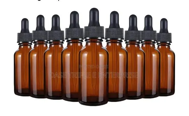 Amber Dropper Bottle · Photo 1