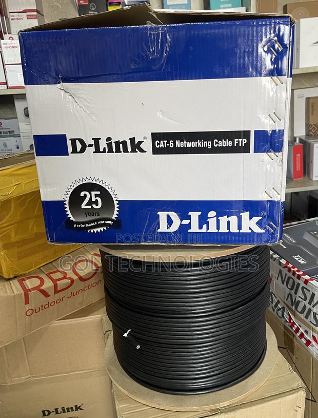 D-Link FTP Outdoor Cat6 Cable Double Coated 23 Awg Original · Photo 3