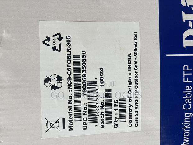 D-Link FTP Outdoor Cat6 Cable Double Coated 23 Awg Original · Photo 4