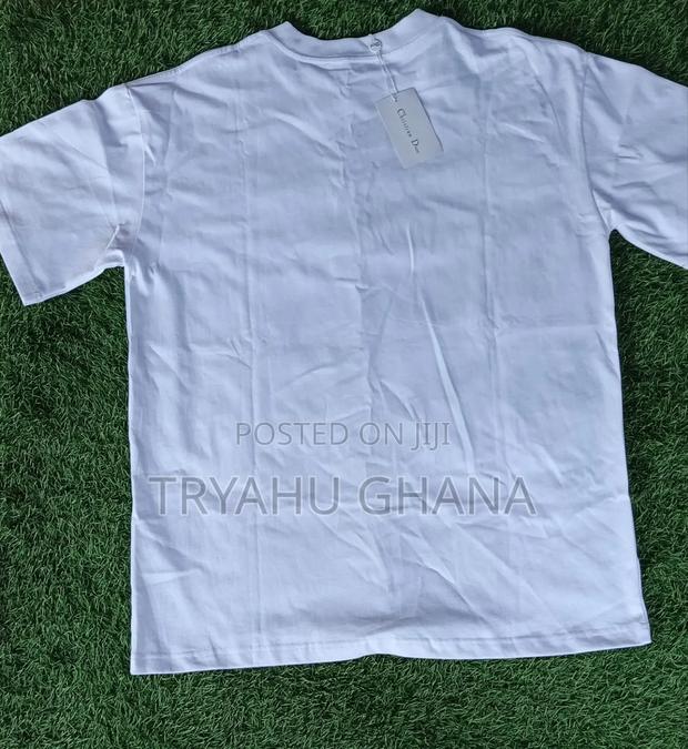 White Dior Round-Neck Top for Sale at Tryahu Now · Photo 2