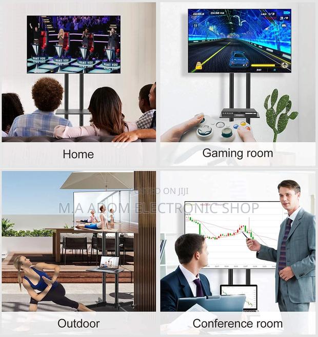 All Purpose Mobile Tv Trolley for All Events 32”-70” · Photo 1