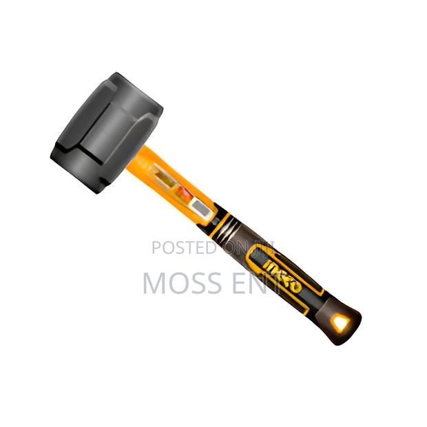 Rubber Hammer Black 16oz 450g - Hruh8816 · Photo 1