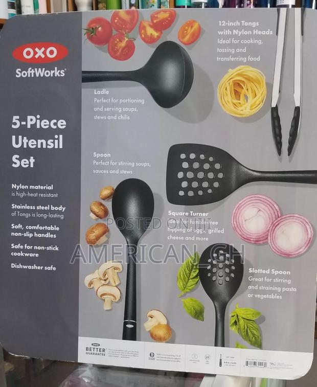 OXO 5 Piece Nylon Utensil Set · Photo 2