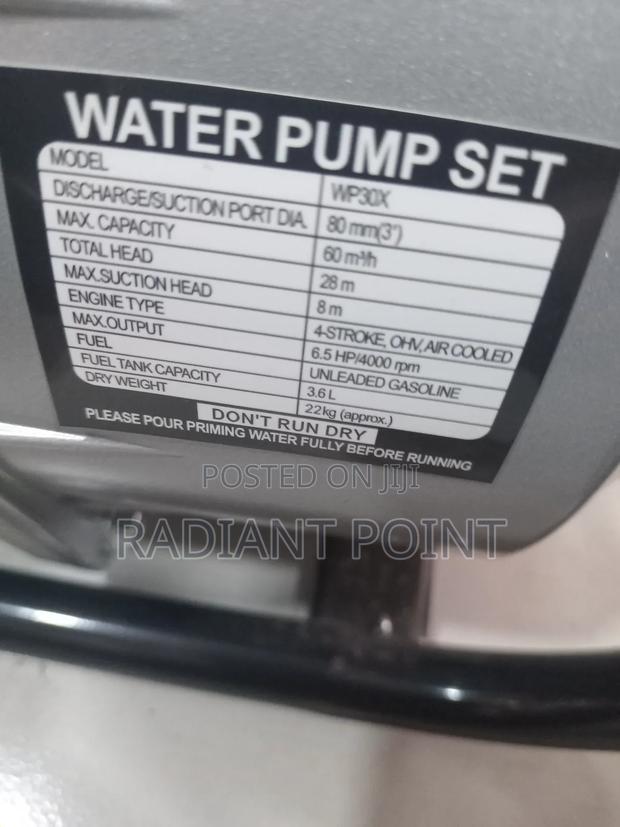 Honda Water Pump 3inches 6.5hp · Photo 3