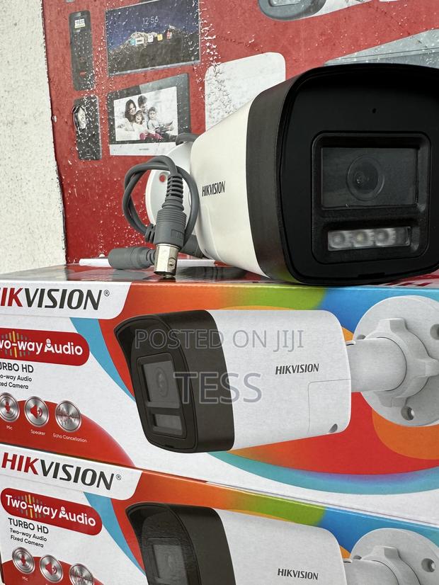 Hikvision Camera Colorvu Analog 2mp 2 Way Audio (2 Way Talk) · Photo 1