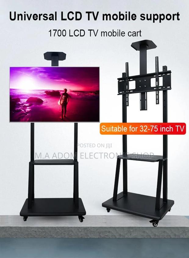 New Design More Durable Tv Stand With Wheels 32”-100” · Photo 1