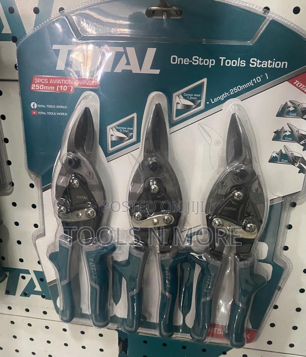 TOTAL 3 PCS Aviation Snip (Cutter) Set · Photo 1