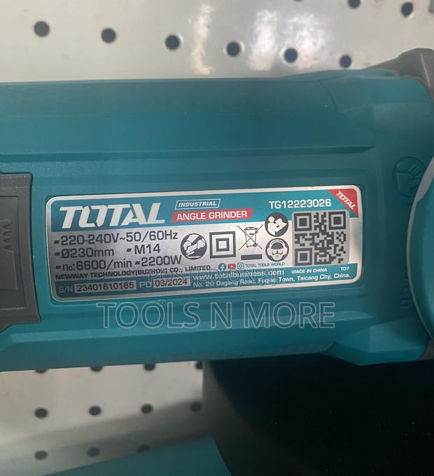 TOTAL Angle Grinder 2200W · Photo 2