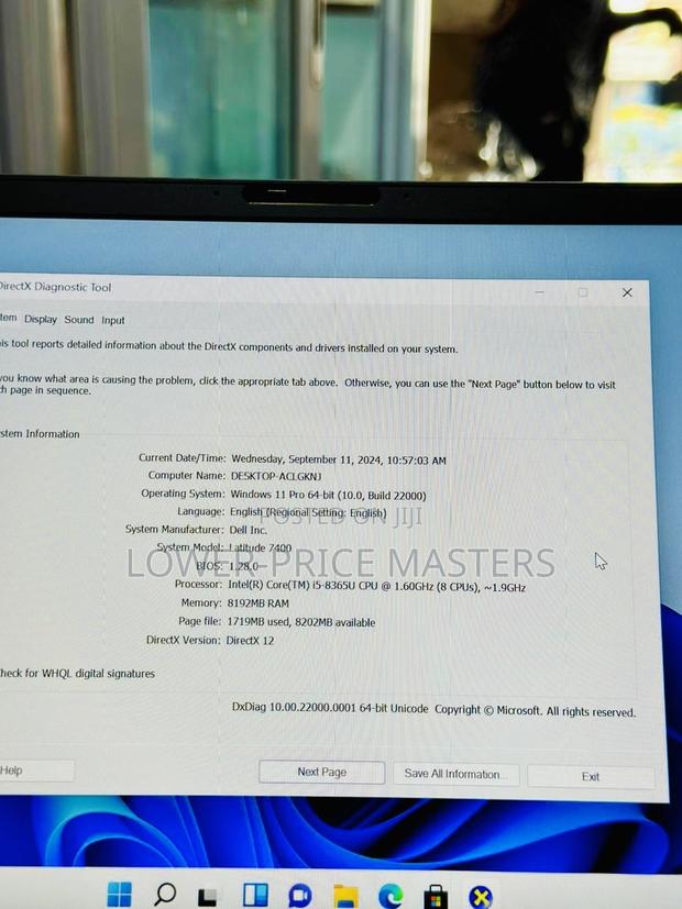 New Laptop Dell Latitude 7400 8GB Intel Core i5 SSD 256GB · Photo 3
