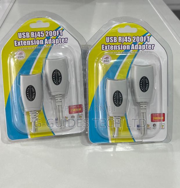 USB Rj45 Extension Adapter 200ft, 60M USB Rj45 Extender · Photo 2