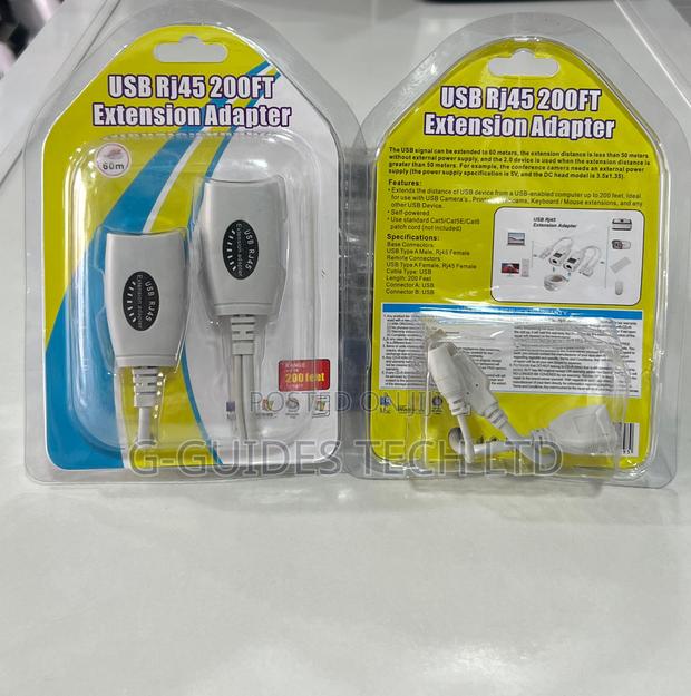 USB Rj45 Extension Adapter 200ft, 60M USB Rj45 Extender · Photo 3