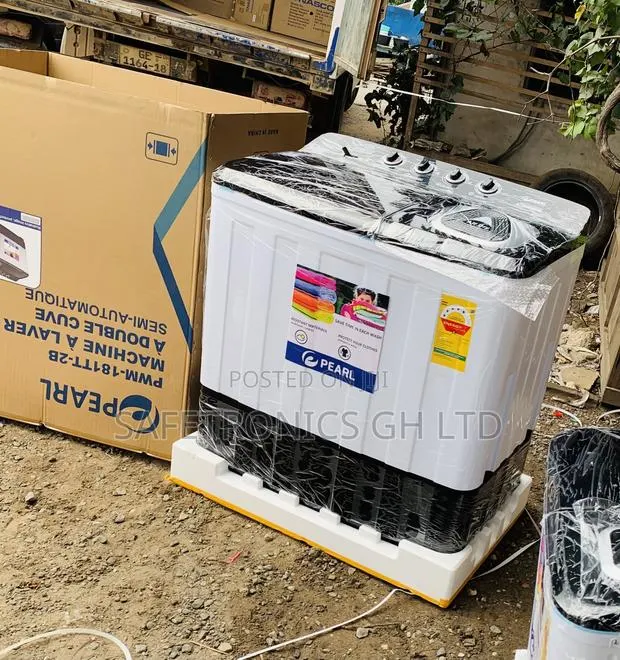 Available Black White Pearl 18kg WashingMachine · Photo 1