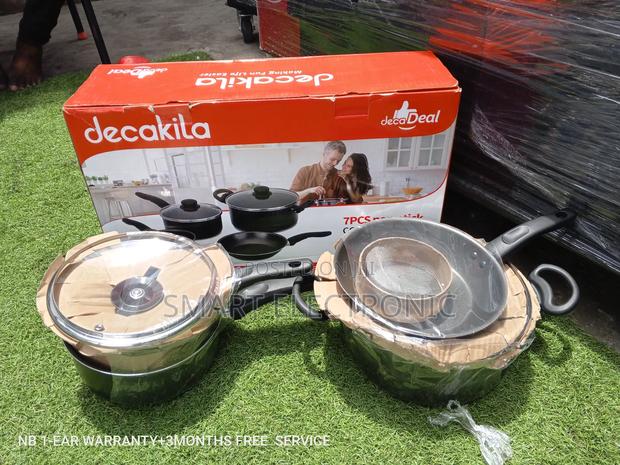 7pcs Non-Stick Decakila Cookware Set Cookware Set Affordable · Photo 1