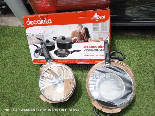 Original Cookware Set 7pcs Non-Stick Decakila Cookware Set · Photo 1