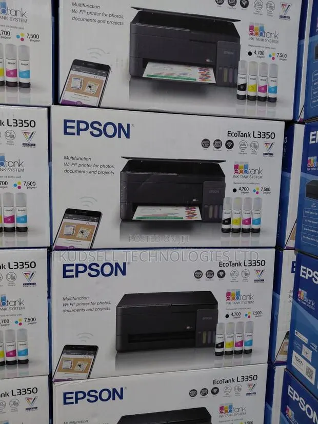 EcoTank L3350 A4 Multifunction Wi-Fi AirPrint Ink Tank Printer