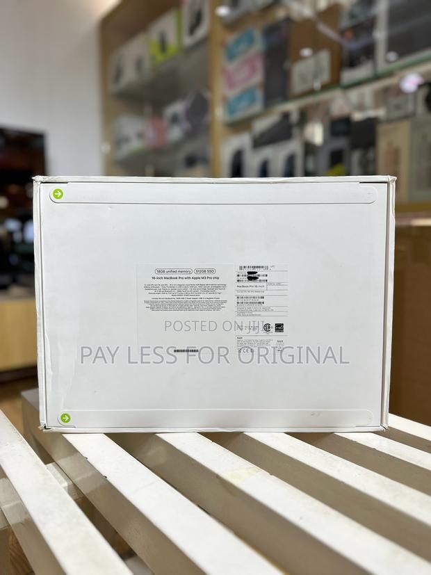 New Apple MacBook Pro 2023 M3 Pro 16-inch 18GB Apple M3 SSD 512GB · Photo 1