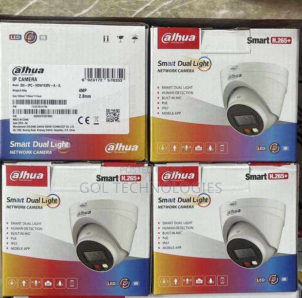 Dahua Hdw1439v-a-Il 4mp Network Entry Smart Dual Light Ip · Photo 2