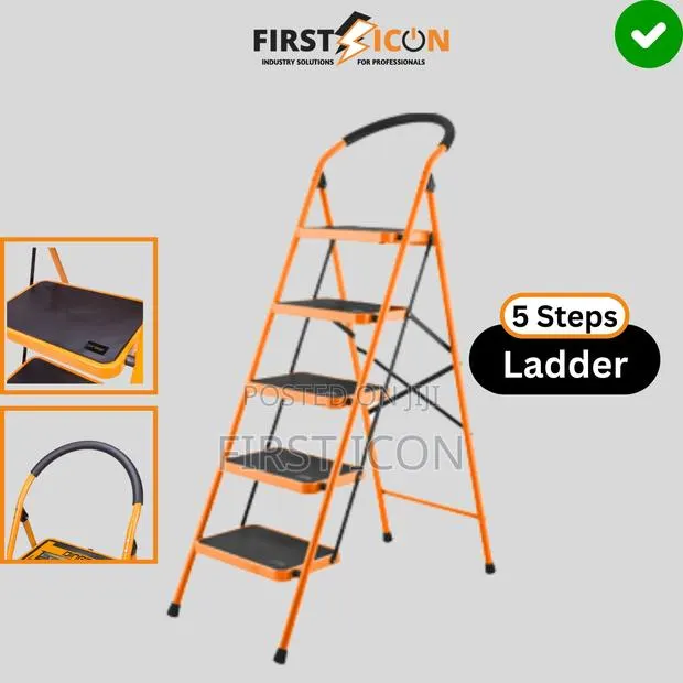 5 Step Steel Ladder - Dingqi Hf0105 · Photo 1
