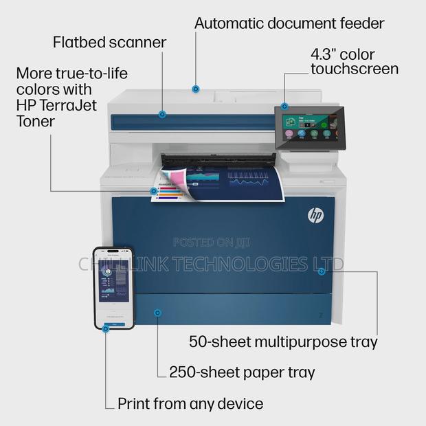 HP Color Laser Jet Pro MFP 4303fdw All in One Printer · Photo 1