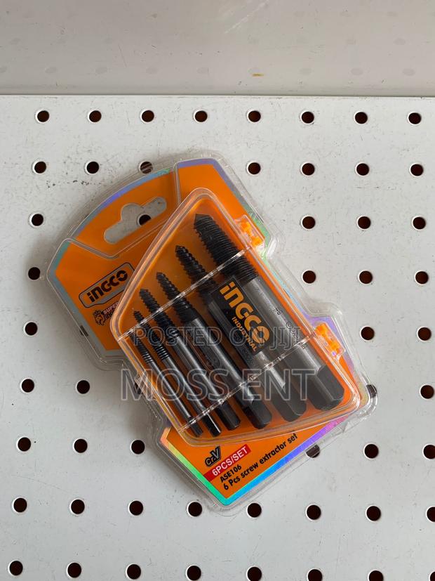 6 PCS Screw Extractor Set 3~6mm - Ase106 · Photo 2