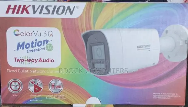 Hikvision 2MP IP ColorVu 3.0 Fixed Bullet Network Camera Two Way Audio · Photo 1