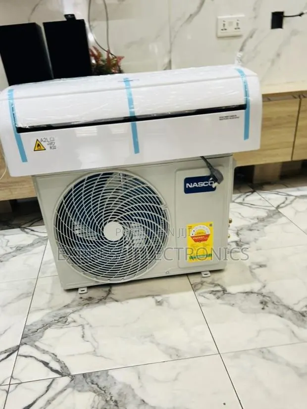 Get a New White Nasco Split Inverter Air Conditioner 1.5hp · Photo 1