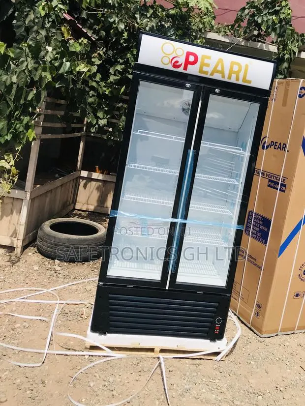 Kindly Buy PVC-622 2 Doors Pearl Sidebyside Display Fridge · Photo 1