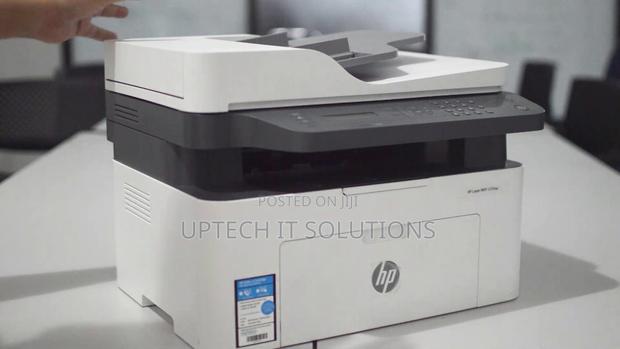 HP Laser MFP 137fnw Multifunction Mono Printer · Photo 1