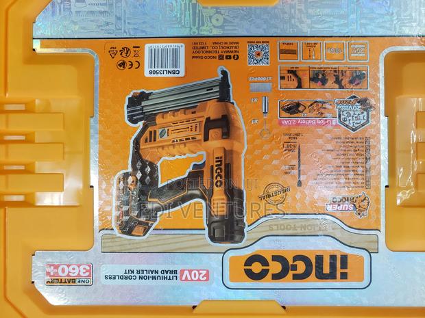 Ingco Lithium Brad Nailer KIT Cbnli3508 · Photo 2